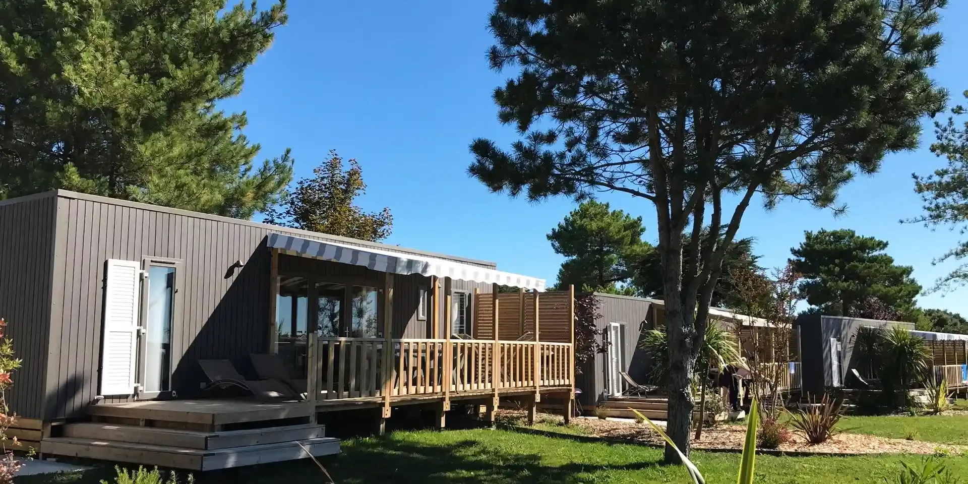 Location d'un mobil-home de luxe en Vendée dans les Campings Sun Marina.